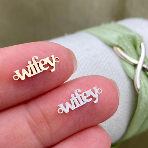 Gold Filled Connector: Wifey