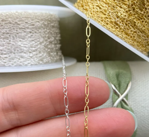 Gold Chain: Long & Short Chain